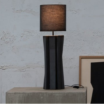 Tafellamp °3 zwart - zwart yucca