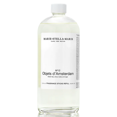 Geurstokjes Refill Glas - No.12 Objets d'Amsterdam