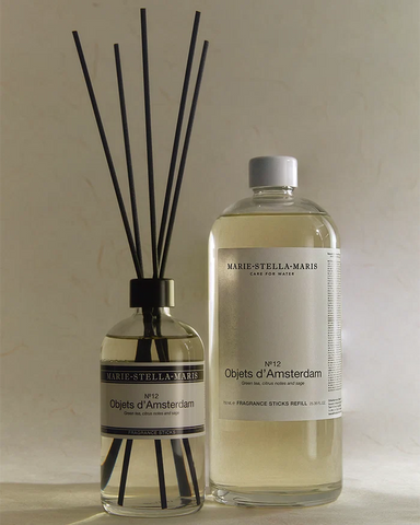 Geurstokjes Refill Glas - No.12 Objets d'Amsterdam
