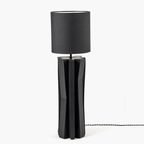 Tafellamp °3 zwart - zwart yucca