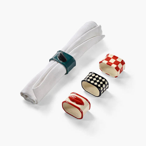 Servetring - set van 4