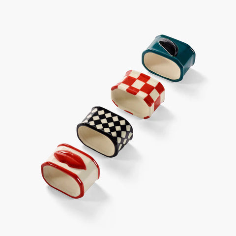 Servetring - set van 4