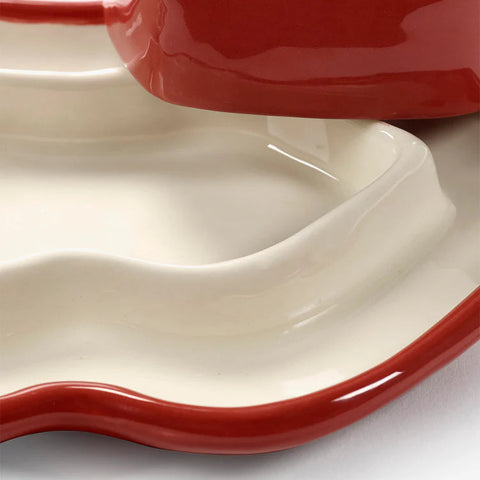 White lips - Schotel met deksel