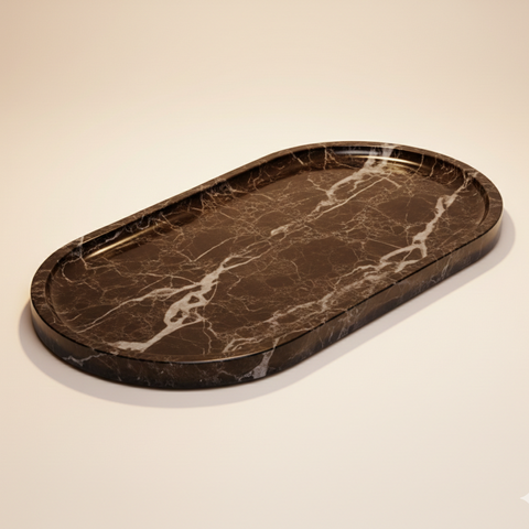 Ovaal marmer