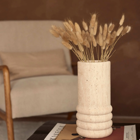 Travertine Vaas