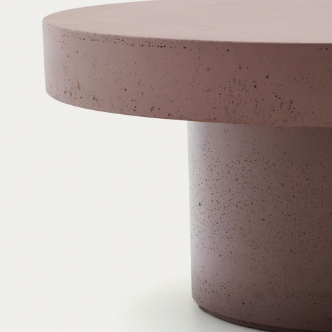 Ronde buiten salontafel