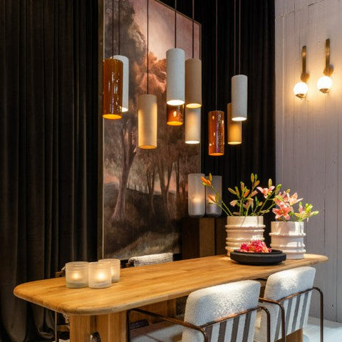 Pixie pendant - terracotta