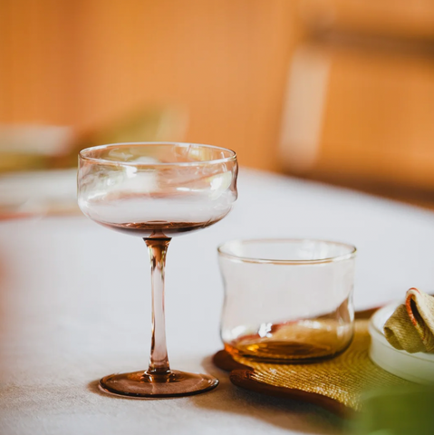 Swirl Small Tumbler Glas Glow - Set van 2