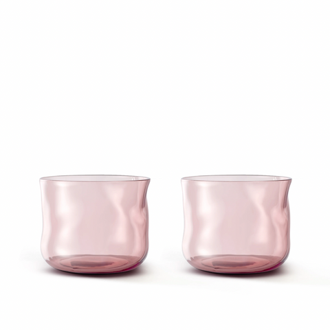 Swirl Small Tumbler Glas Silt - Set van 2 stuks