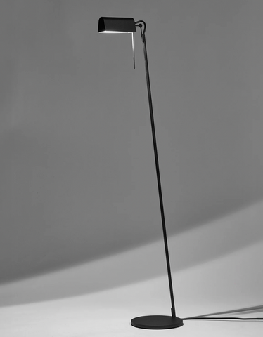 Vloerlamp zwart Fold