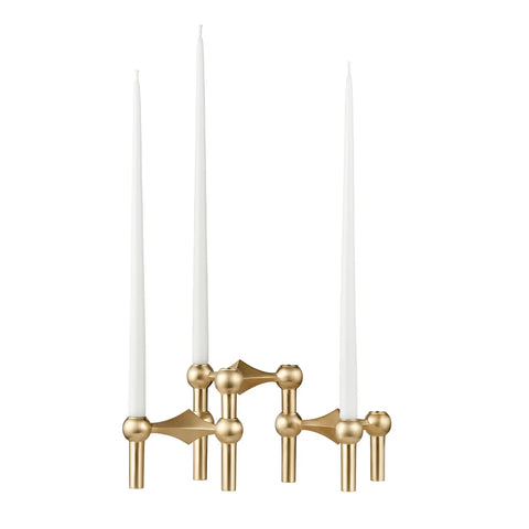 Nagel kaarsenhouder - set van 3