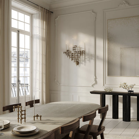 Nagel kaarsenhouder - set van 3