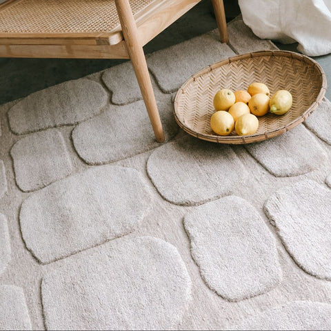 Kilim pile - blocks and stripes