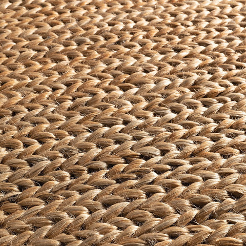 Natural hennep rug