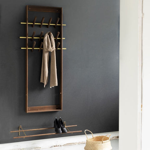 Coat frame - smoked oak