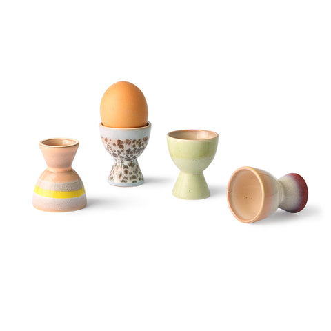 70's egg cups (set of 4)