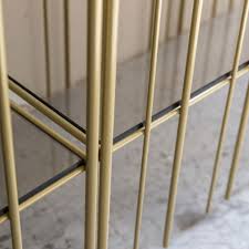 Metrica bookcase - gold