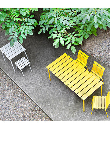 aligned outdoor chair
